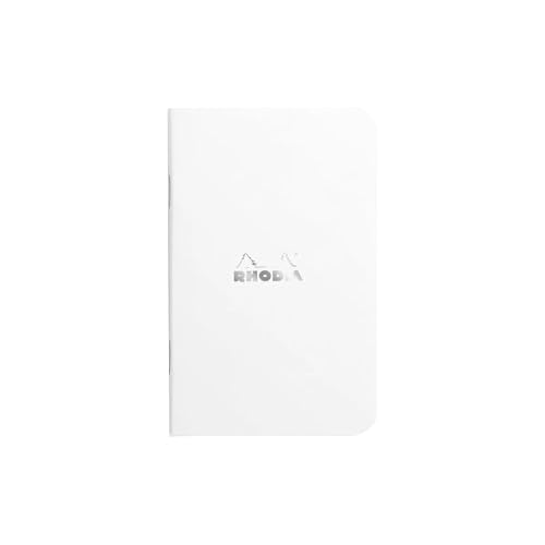 Rhodia 119151Cpack - Packung 20 Notizheft - Kladde geheftet, 7,5 x12 cm, kariert, 24 Blatt, 80g, Weiß, 1 Pack Rhodia 119151Cpack - Packung 20 Notizheft - Kladde geheftet, 7,5 x12 cm, kariert, 24 Blatt, 80g, Weiß, 1 Pack von Rhodia