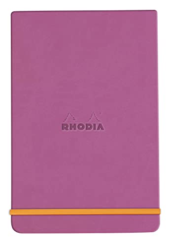 Rhodia 194394C - Notizbuch Webnotepad DIN A5, 96 Blatt abtrennbar liniert 90 g, 1 Stück, Lila von Rhodia