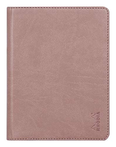 Rhodia 213009C - Mappe für Block oder Notizheft Rhodiarama - N°13, für DIN A6 (10,5x14,8 cm) 13x17 cm, elegant und praktisch, Roseholz, 1 Stück von Rhodia