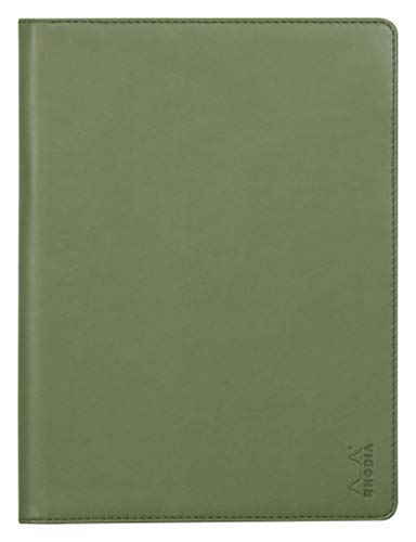 Rhodia 216003C - Mappe für Block oder Notizheft Rhodiarama - N°16, für DIN A5 (14,8x21 cm) 17,5x23,5 cm, elegant und praktisch, Salbei, 1 Stück von Rhodia