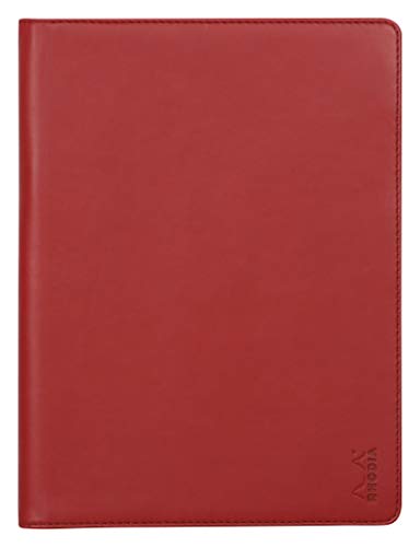 Rhodia 216007C - Mappe für Block oder Notizheft Rhodiarama - N°16, für DIN A5 (14,8x21 cm) 17,5x23,5 cm, elegant und praktisch, Rot, 1 Stück von Rhodia