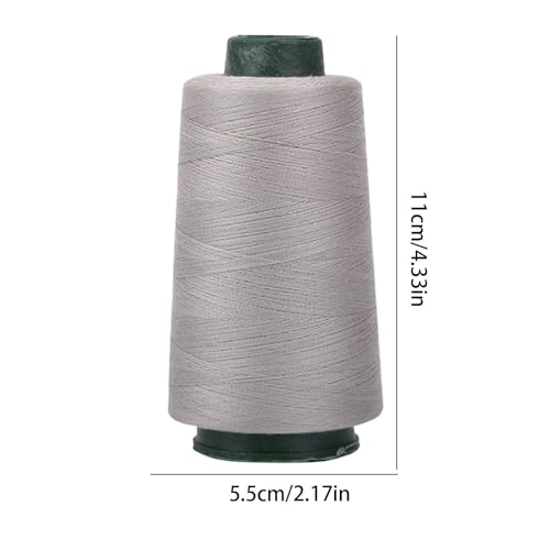 Thread for Overlock Sewing Machine, 2200 Meters Sewing Thread, All-Purpose Sewing Thread, 40/2 High-Speed Thread, Sewing Craft Supplies, Overlock Machine Thread, Sewing Thread, 2 Spools Sewing von Riaisttd