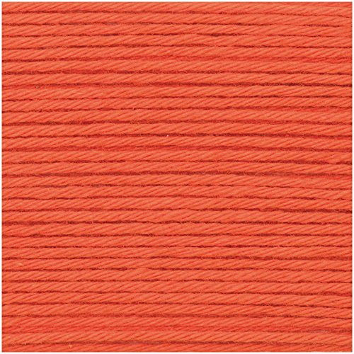 25g Ricorumi Farb-Nr. 27(orange) 100% Baumwolle von Rico Design