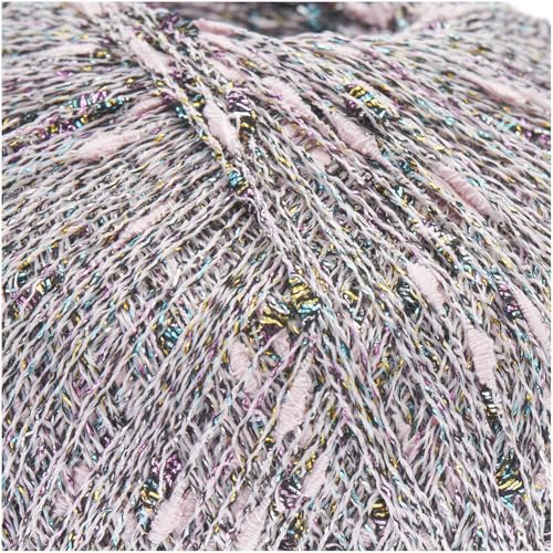 50g Creative Make It Tweed Glitz - Farbe 03 - rosa von Rico Design