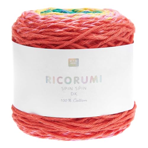 50g Ricorumi -Spin Spin - Farbe: 1 - Verlauf natur - feine Baumwolle zum Häkeln von Amigurumi-Figuren aus den neue Ricorumi-Heften von Rico Design