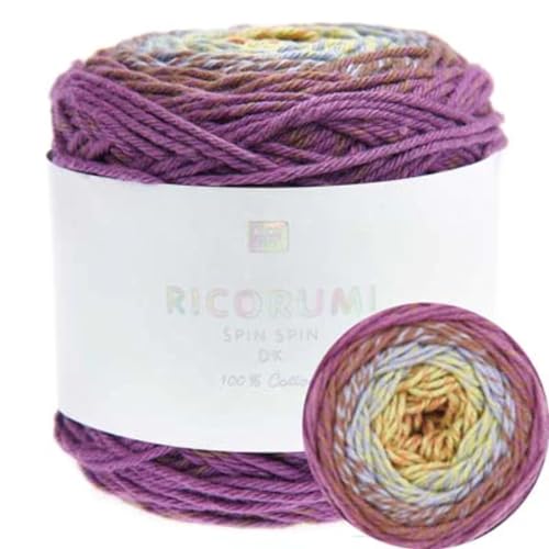 50g Ricorumi -Spin Spin - Farbe: 23 - Verlauf autumn - feine Baumwolle zum Häkeln von Amigurumi-Figuren aus den neue Ricorumi-Heften von Rico Design