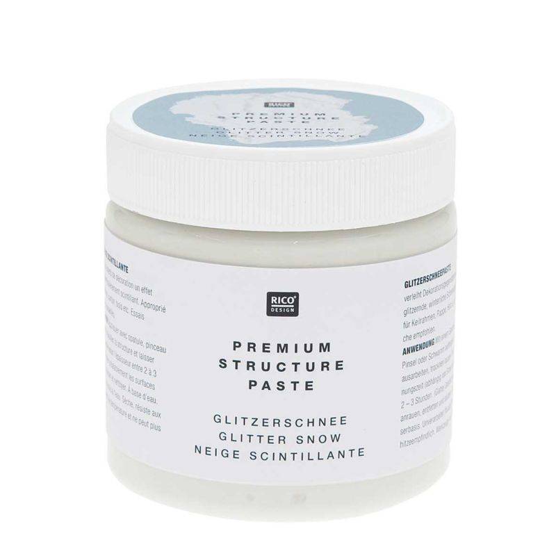 ART Premium Glitzerschnee Paste von Rico Design