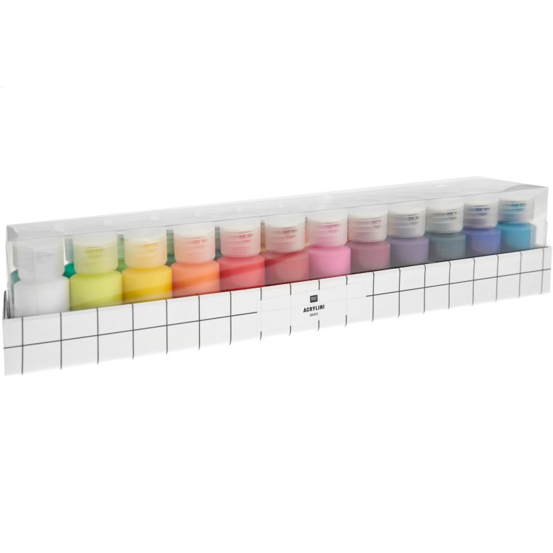 Acrylini Acrylfarben Set Basic von Rico Design