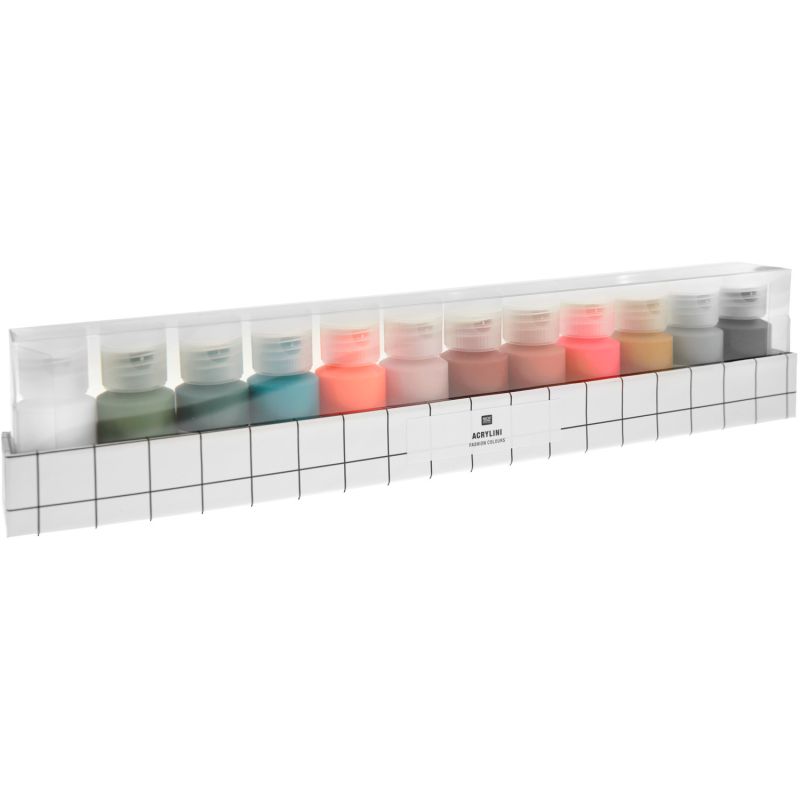 Acrylini Acrylfarben Set Fashion Colours von Rico Design