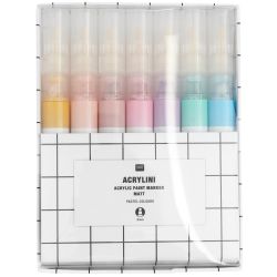 Acrylini Marker Set Pastel Colours von Rico Design