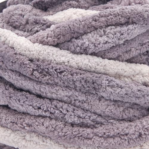 Chenillove Super Big Print - superdickes Chenille-Garn, 300g/36m (Lila - 003) von Rico Design