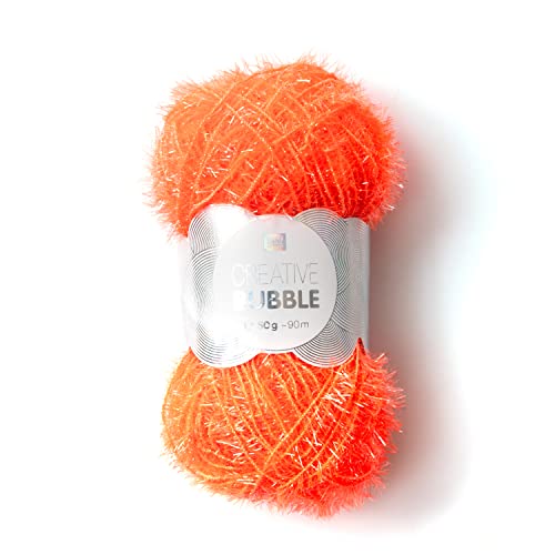 Creative Bubble Neonorange von Rico Design