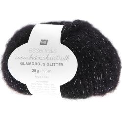 Essentials Super Kid Mohair Loves Silk Glamorous Glitter von Rico Design