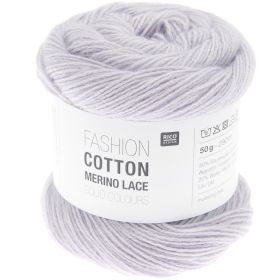 Fashion Cotton Merino Lace Solid Colours von Rico Design