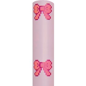 Geschenkpapier Pixel Schleifen Rosa von Rico Design