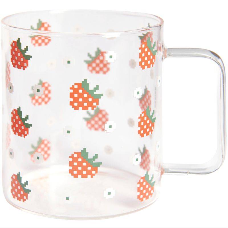 Glastasse Erdbeeren von Rico Design