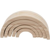 Holz-Regenbogen von Beige