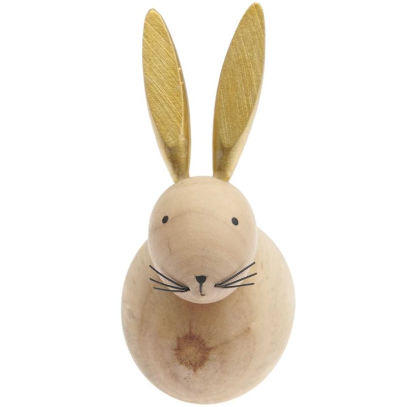 Holzfigur Hase Natur von Rico Design