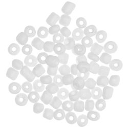 Keramik-Perlen natur 5mm 12g von Rico Design