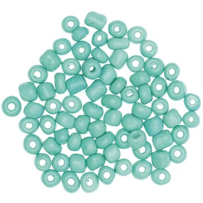 Keramik-Perlen natur 5mm 12g von Rico Design