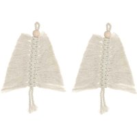 Makramee Set Tannenbäume 20x12cm 2 Stück Makramee Set Tannenbäume 20x12cm 2 Stück von Rico Design