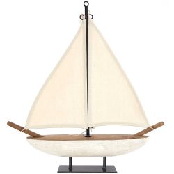 Segelboot aus Holz 41,5x47cm von Rico Design