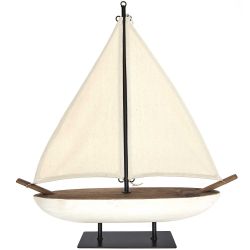 Segelboot aus Holz 55x59,5cm von Rico Design