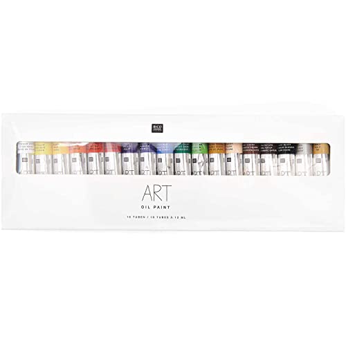 Oil Farbe 18 Tuben a 12 ml Oil Farbe 18 Tuben a 12 ml von Rico Design