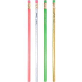 Paper Poetry Bleistift-Set Shrooom Neon von Rico Design