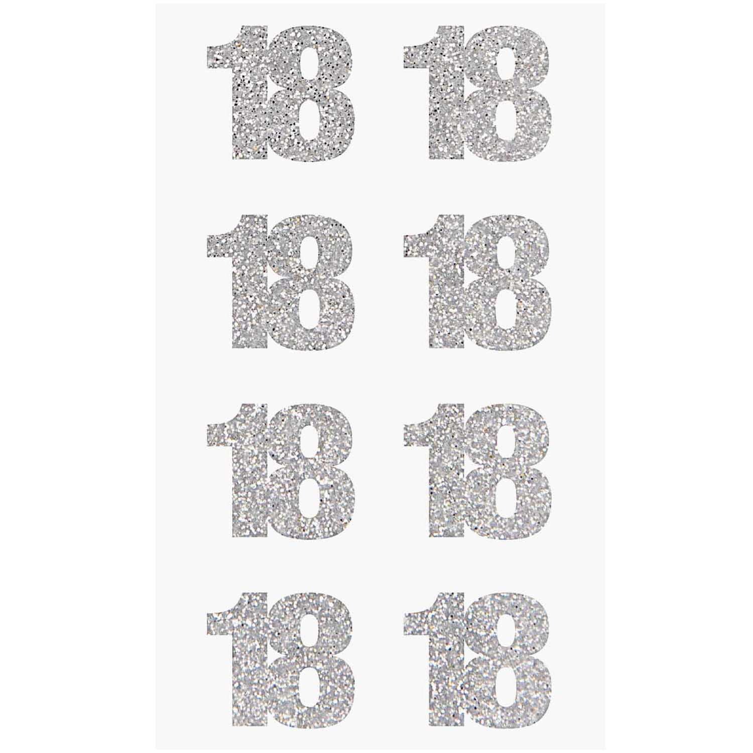 Paper Poetry Glittersticker 18 silber Paper Poetry Glittersticker 18 silber von Rico Design