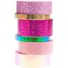 Paper Poetry Mixed Tape Set Pink/Rosa von Rico Design