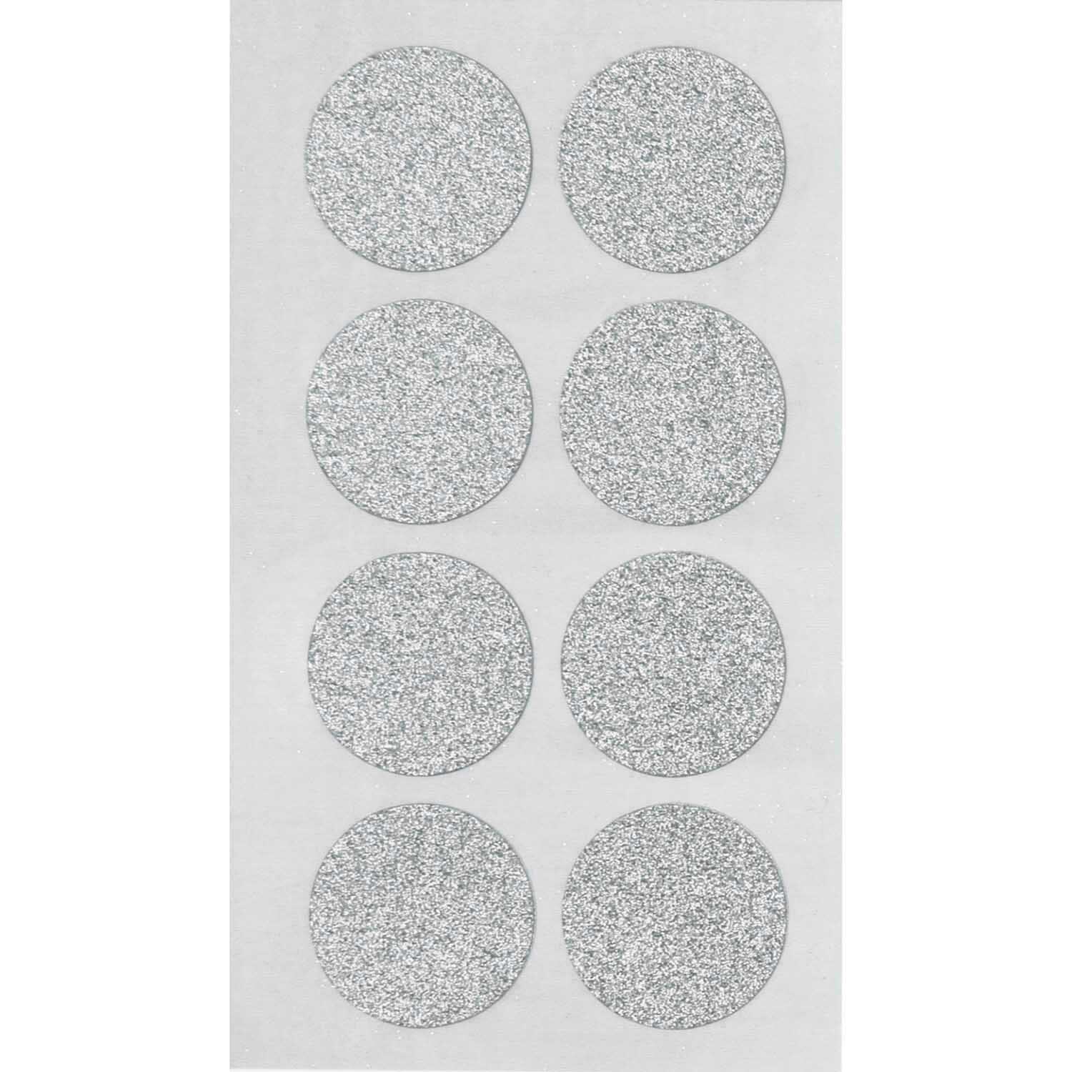 Paper Poetry Sticker Kreise Glitter silber 4 Blatt L Paper Poetry Sticker Kreise Glitter silber 4 Blatt L von Rico Design