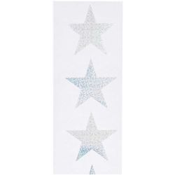 Paper Poetry Sticker Sterne 5cm 120 Stück auf der Rolle Hot Foil von Rico Design