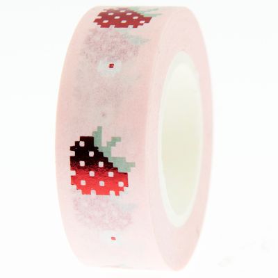 Paper Poetry Tape Futschikato Erdbeeren von Rico Design