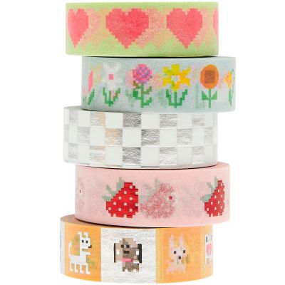 Paper Poetry Tape Set Futschikato Pixel von Rico Design