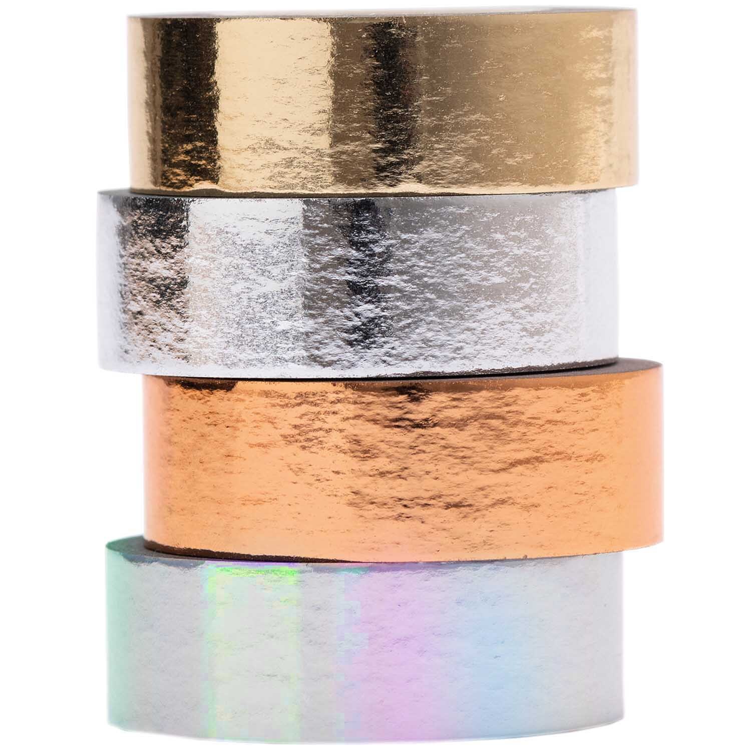 Paper Poetry Tape Set Metallic 15mm 5m 4 Stück Paper Poetry Tape Set Metallic 15mm 5m 4 Stück von Rico Design