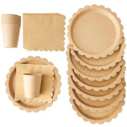 Party-Set Kraftpapier von Rico Design