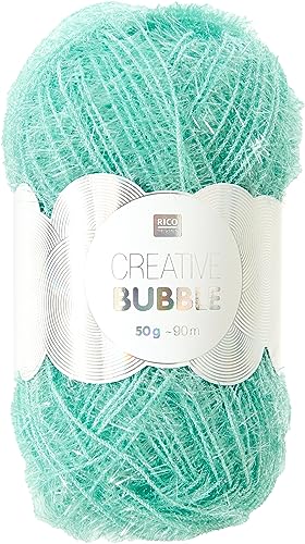 Rico Creative Bubble 50g Stricken Wolle Strick Schwäme häckeln Aqua von Rico Design