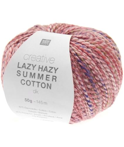 Rico Creative Lazy Hazy Summer Cotton DK 022 berry von Rico Design