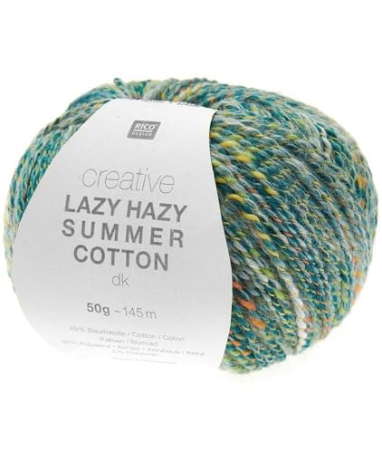 Rico Creative Lazy Hazy Summer Cotton DK 025 smaragd von Rico Design