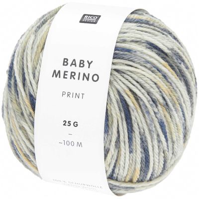 Baby Merino Print von Rico Design