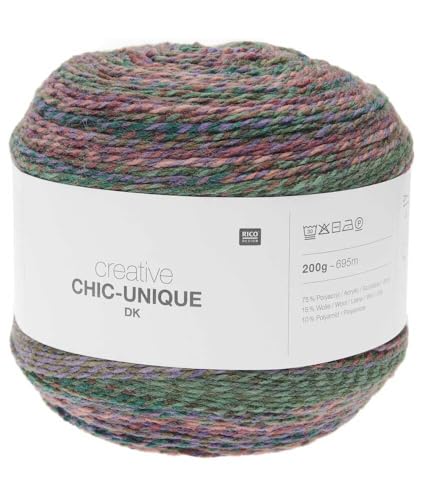 Rico Design Creative Chic Unique DK Strickwolle, 200 g von Rico Design