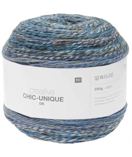 Rico Design Creative Chic Unique DK Strickwolle, 200 g von Rico Design