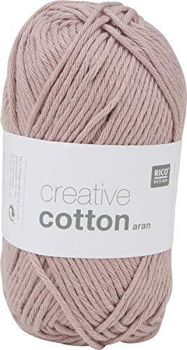 Rico Design Creative Cotton aran, 50 g, ca. 85 m Staub von Rico Design