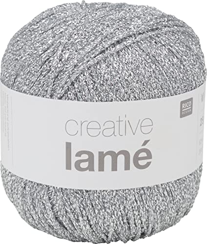 Rico Design Creative Lamé, 25 g, ca. 135 m Silber von Rico Design