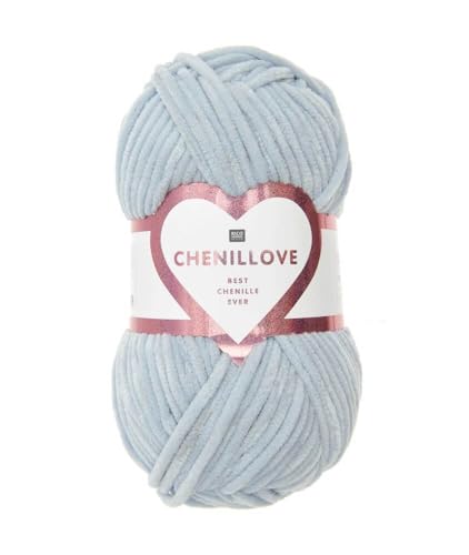 Rico Design Creative Chenillove 100 g Velours-Knäuel aus Polyester-Mischung, luxuriös und bequem von Rico Design