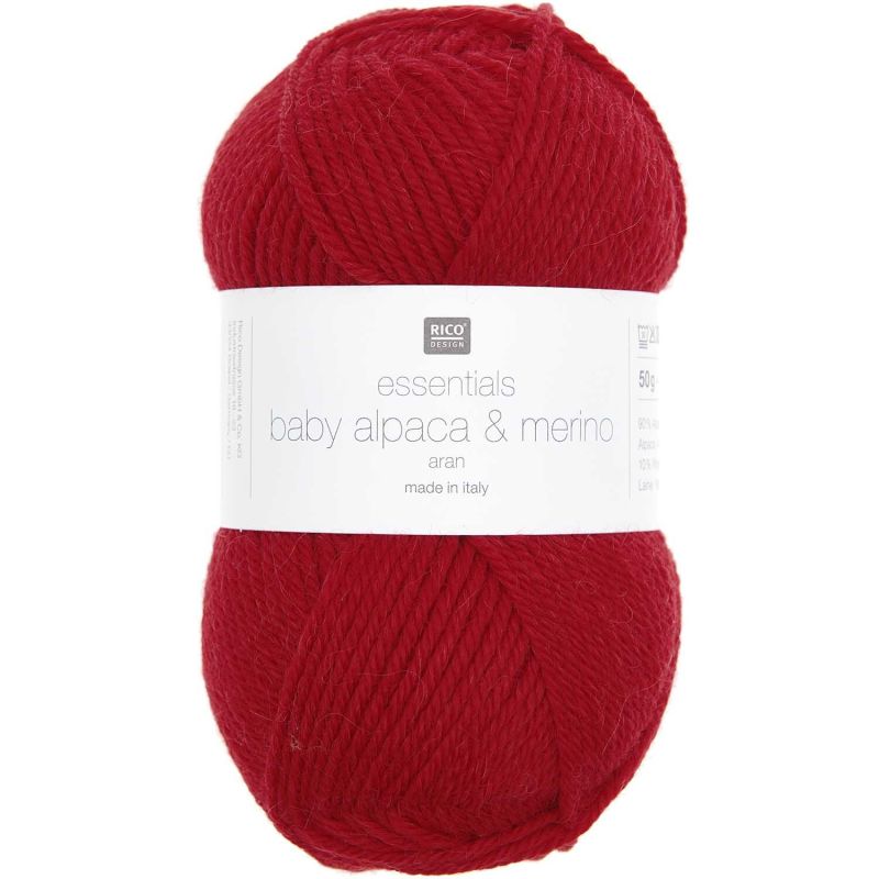 Essentials Baby Alpaca & Merino aran von Rico Design