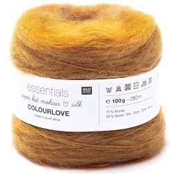 Essentials Super Kid Mohair Loves Silk Colourlove von Rico Design