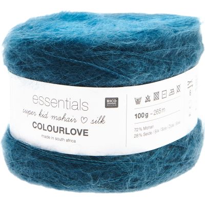 Essentials Super Kid Mohair Loves Silk Colourlove von Rico Design