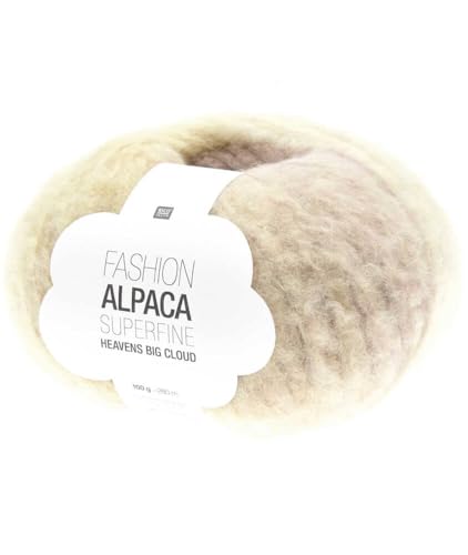 Rico Design Fashion Alpaca Superfine Heavens Big Cloud Strickgarn, 100 g von Rico Design